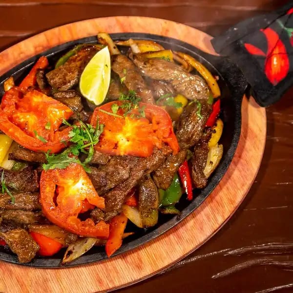 Tradicionales Fajitas.