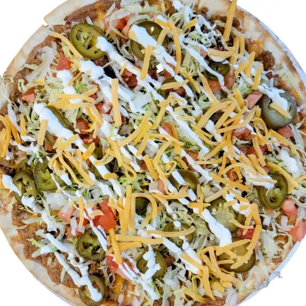 Classic Cheddar Pizza.